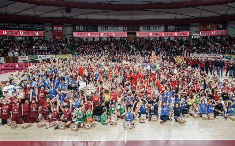 Foto di gruppo durante la festa di Natale Reyer