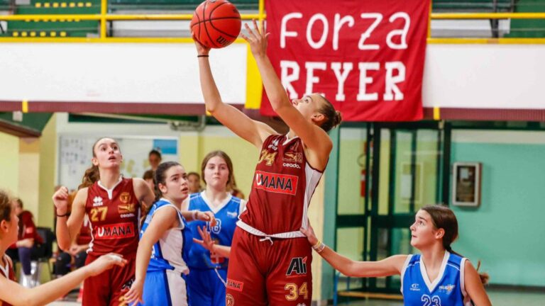 il gruppo Under 19 femminile dell'Umana Reyer